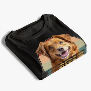 T-shirt, sweat à capuche et sweat-shirt unisexe personnalisé pour chien et chat : « La maison est là où l'animal court pour vous accueillir » – Cadeau pour propriétaires et amoureux des animaux