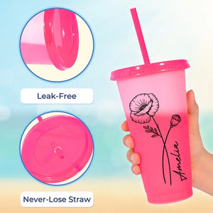 Je veux partir en vacances si longtemps - Tasse personnalisée à changement de couleur pour meilleure amie - Cadeau de vacances d'été, cadeau de fête d'anniversaire à la piscine pour meilleures amies, meilleures amies, sœurs