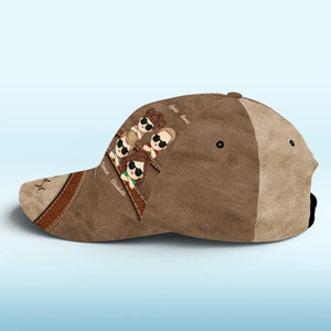 Avec un papa comme toi, chaque jour est la fête des pères - Casquette personnalisée familiale, casquette classique à imprimé intégral - Fête des pères, cadeau pour papa, grand-père