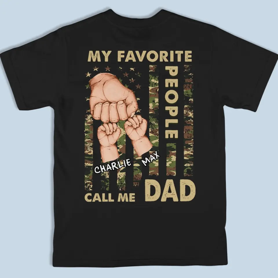 C'est notre promesse pour un lien éternel - T-shirt unisexe personnalisé imprimé au dos pour la famille, sweat à capuche, sweat-shirt - Fête des pères, cadeau pour papa, grand-père