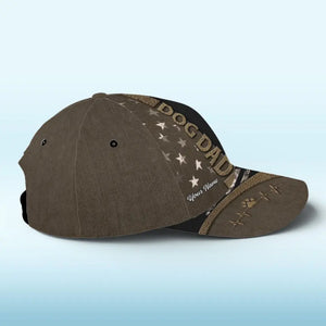 Dogs Serve Us In Return For Scraps - Dog Personalized Custom Hat, All Over Print Classic Cap - Father's Day, Gift For Pet Owners, Pet Lovers