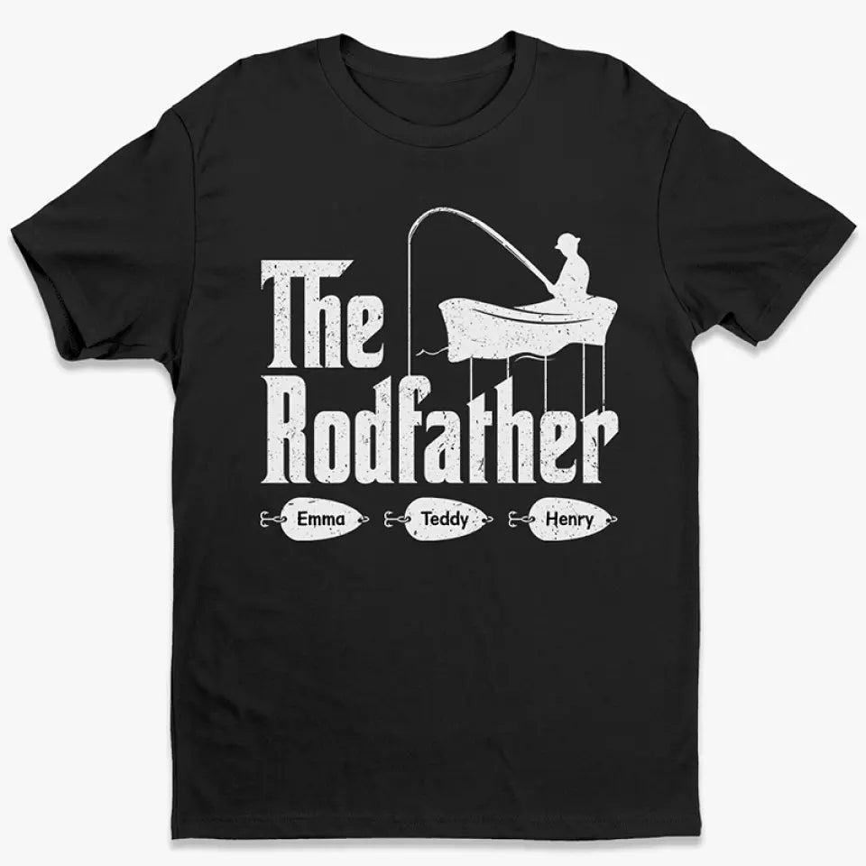 Le Rodfather - T-shirt unisexe personnalisé, sweat à capuche, sweat-shirt - Fête des pères, cadeau pour papa