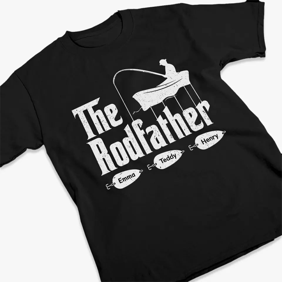 Le Rodfather - T-shirt unisexe personnalisé, sweat à capuche, sweat-shirt - Fête des pères, cadeau pour papa