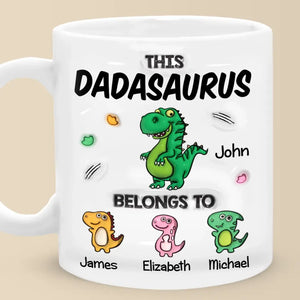 Rien ne peut décrire mon amour pour toi - Mug personnalisé en 3D avec effet gonflé - Cadeau pour la fête des pères, papa, grand-père