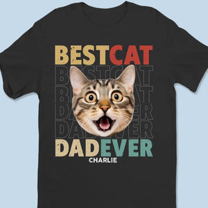 T-shirt unisexe personnalisé avec photo de poils d'animaux, je m'en fiche ! Chien et chat, sweat à capuche, sweat-shirt personnalisé ! Fête des Pères, cadeau pour les propriétaires et les amoureux des animaux.