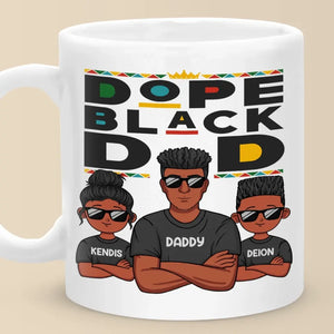 Un père est un banquier, comme le veut la nature - Mug personnalisé pour la famille - Fête des pères, cadeau pour papa, grand-père