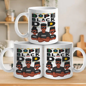 Un père est un banquier, comme le veut la nature - Mug personnalisé pour la famille - Fête des pères, cadeau pour papa, grand-père