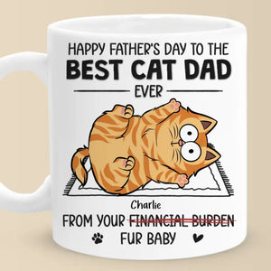 Un chat mène à un autre - Mug personnalisé pour chat - Fête des pères, cadeau pour les propriétaires d'animaux et les amoureux des animaux
