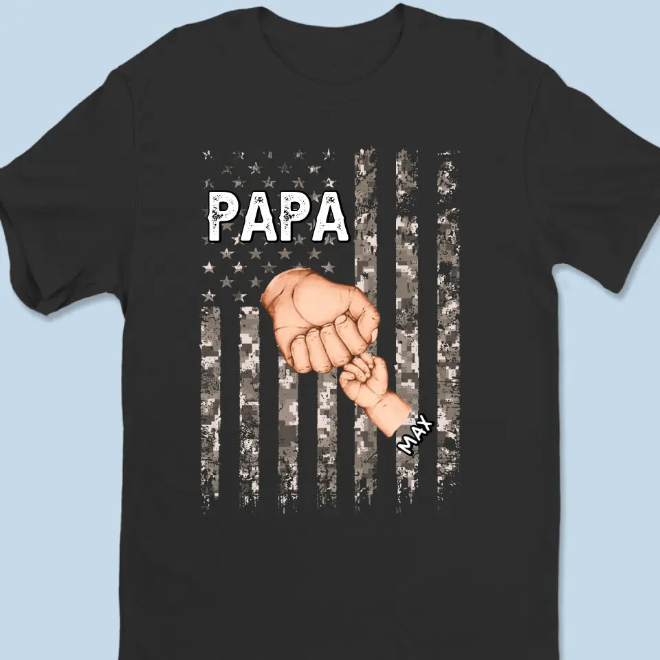 Grand-père est comme papa sans règles - T-shirt unisexe personnalisé, sweat à capuche, sweat-shirt - Nouveauté, fête des pères, cadeau d'anniversaire pour grand-père AMZ