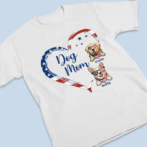 Les animaux dominent le monde - T-shirt, sweat à capuche et sweat-shirt unisexe personnalisé pour chien et chat - 4 juillet, cadeau pour les propriétaires et les amoureux des animaux