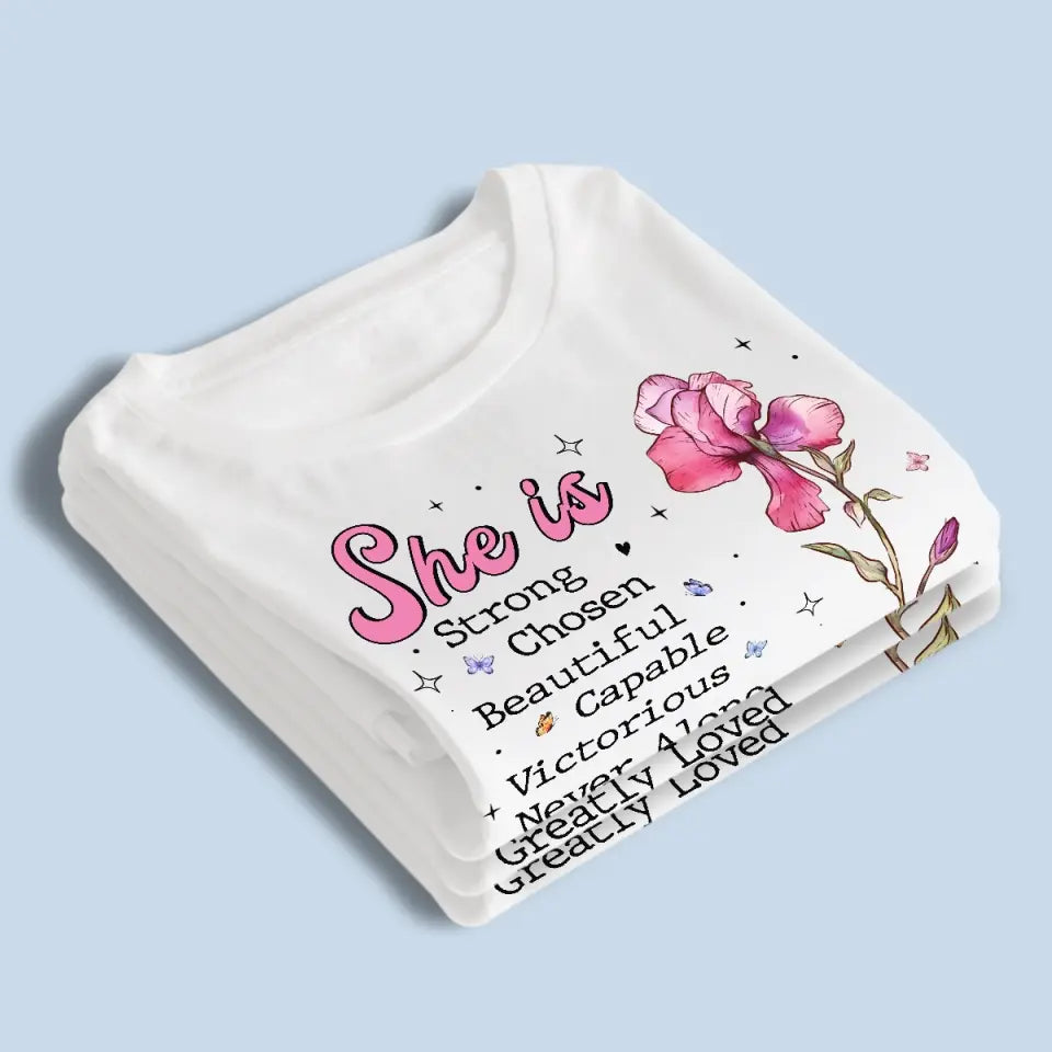Tu es belle comme une fleur - T-shirt unisexe personnalisé, sweat à capuche, sweat-shirt - Cadeau pour maman, grand-mère