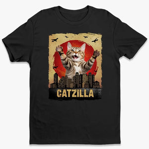 T-shirt, sweat à capuche et sweat-shirt unisexe personnalisé avec photo « King Of Pawster » pour chat – Cadeau pour propriétaires et amoureux des animaux