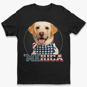Photo personnalisée « Quand j'avais besoin d'un coup de main, j'ai trouvé ta patte » - T-shirt unisexe personnalisé pour chien et chat, sweat à capuche, sweat-shirt - 4 juillet, cadeau pour les propriétaires d'animaux et les amoureux des animaux