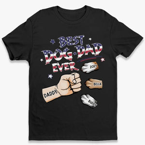 La vie est meilleure avec des empreintes de pattes - T-shirt, sweat à capuche et sweat-shirt unisexe personnalisé pour chien et chat - 4 juillet, cadeau pour les propriétaires d'animaux et les amoureux des animaux
