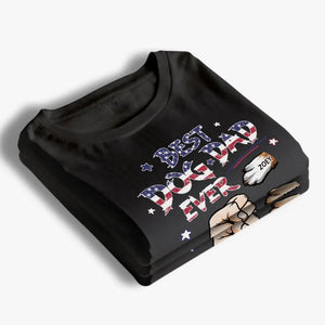 La vie est meilleure avec des empreintes de pattes - T-shirt, sweat à capuche et sweat-shirt unisexe personnalisé pour chien et chat - 4 juillet, cadeau pour les propriétaires d'animaux et les amoureux des animaux