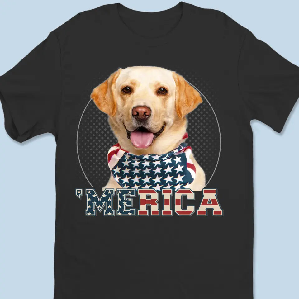 Photo personnalisée « Quand j'avais besoin d'un coup de main, j'ai trouvé ta patte » - T-shirt unisexe personnalisé pour chien et chat, sweat à capuche, sweat-shirt - 4 juillet, cadeau pour les propriétaires d'animaux et les amoureux des animaux