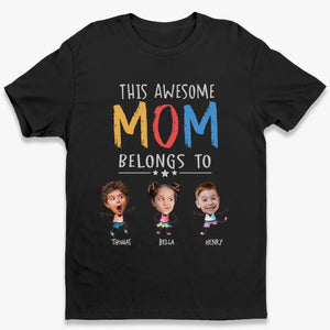 Photo personnalisée : les enfants sont notre ressource la plus précieuse - T-shirt, sweat à capuche et sweat-shirt unisexe personnalisé pour la famille - Cadeau pour maman, grand-mère