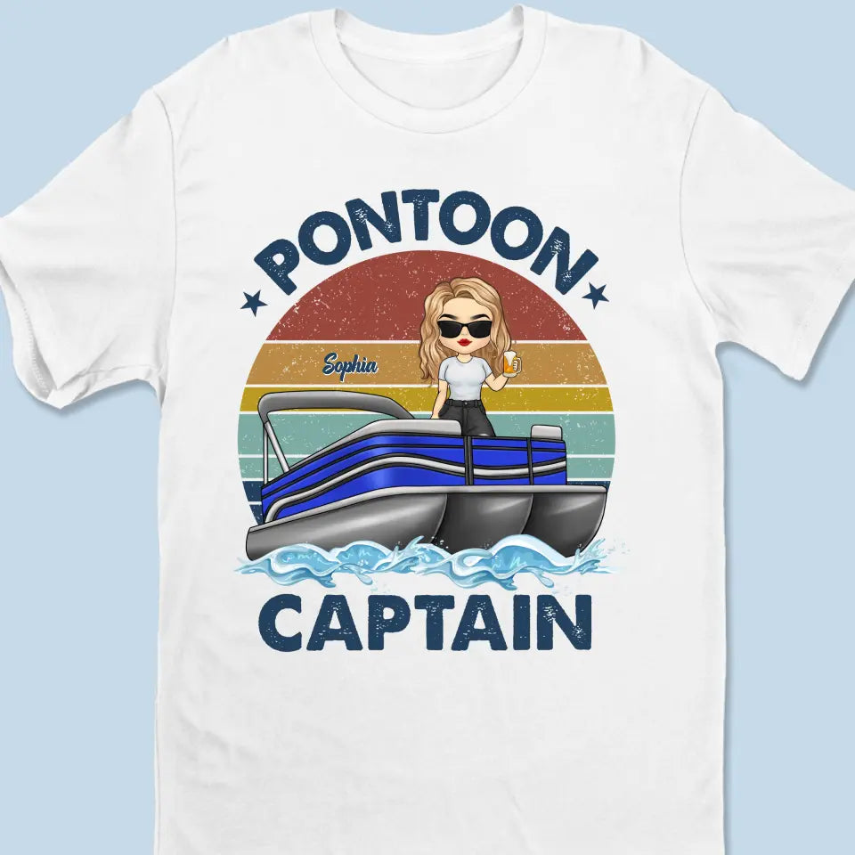 La vie est meilleure sur un ponton - T-shirt, sweat à capuche et sweat-shirt unisexe personnalisé pour toute la famille - Cadeau pour les membres de la famille et les amateurs de ponton
