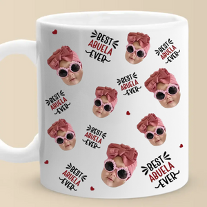 Photo personnalisée « Tu es la meilleure personne au monde » - Mug personnalisé pour la famille - Cadeau pour maman, grand-mère