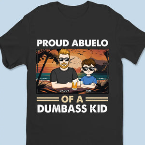 Les grands pères ont un océan de patience - T-shirt unisexe personnalisé pour la famille, sweat à capuche, sweat-shirt - Fête des pères, cadeau pour papa, grand-père