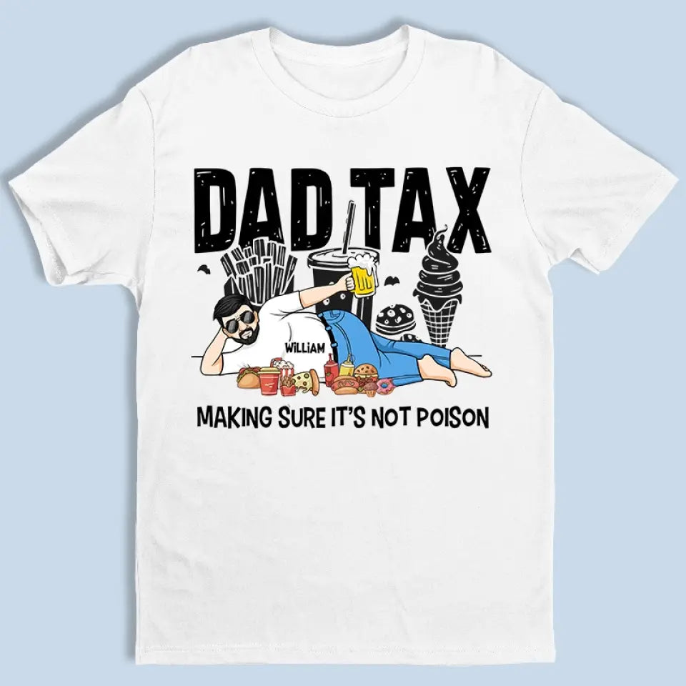S'assurer que ce n'est pas du poison - T-shirt, sweat à capuche et sweat-shirt unisexe personnalisé pour la famille - Cadeau pour papa