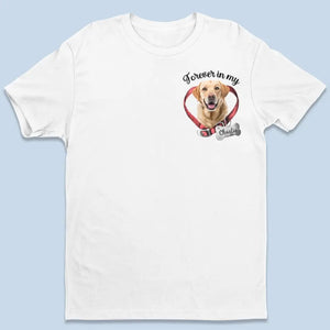 Photo personnalisée « Un compagnon est parti » - T-shirt unisexe personnalisé, sweat à capuche, sweat-shirt - Cadeau de condoléances pour les propriétaires et les amoureux des animaux
