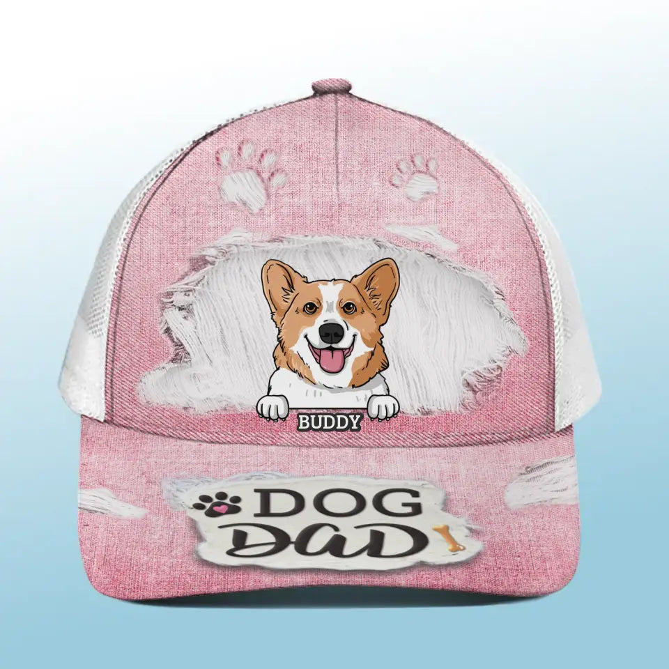 La vie serait dure sans toi ! Casquette de baseball personnalisée avec dos en maille, casquette de camionneur, cadeau pour propriétaires et amoureux des animaux.