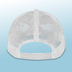 J'ai laissé mon cœur à la plage - Casquette de baseball personnalisée avec dos en maille, casquette de camionneur de baseball - Cadeau de vacances d'été pour meilleures amies, meilleures amies, sœurs