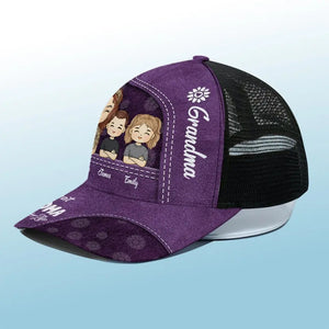 « Vivre la vie de grand-mère » – Casquette de baseball personnalisée avec dos en maille, casquette de camionneur – Cadeau pour maman et grand-mère