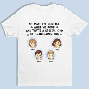 Je croise mes sourcils avant de me regarder dans les yeux - T-shirt, sweat à capuche et sweat-shirt unisexe personnalisé pour la famille - Cadeau pour les membres de la famille