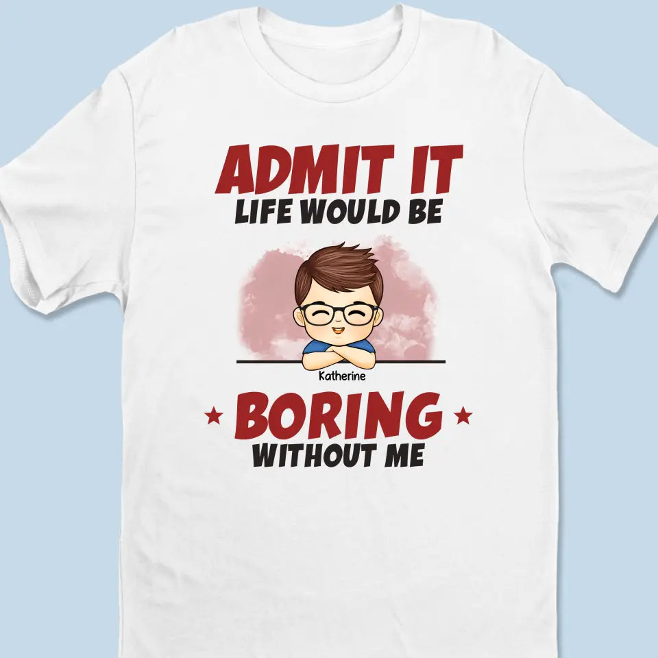 Nous sommes votre bonheur - T-shirt, sweat à capuche et sweat-shirt unisexe personnalisé pour la famille - Cadeau pour les membres de la famille