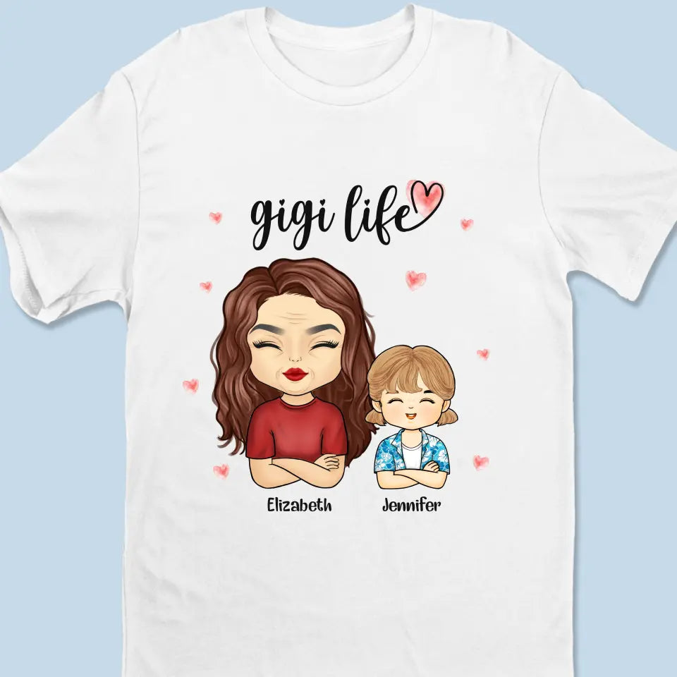 Collectionner des moments, pas des objets - T-shirt, sweat à capuche, sweat-shirt unisexe personnalisé pour la famille - Cadeau pour maman, grand-mère