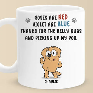 L'amour d'un chiot est la forme la plus pure de l'amour - Mug personnalisé pour chien - Cadeau pour les propriétaires et les amoureux des animaux