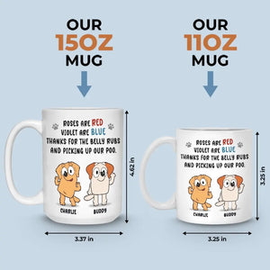 L'amour d'un chiot est la forme la plus pure de l'amour - Mug personnalisé pour chien - Cadeau pour les propriétaires et les amoureux des animaux