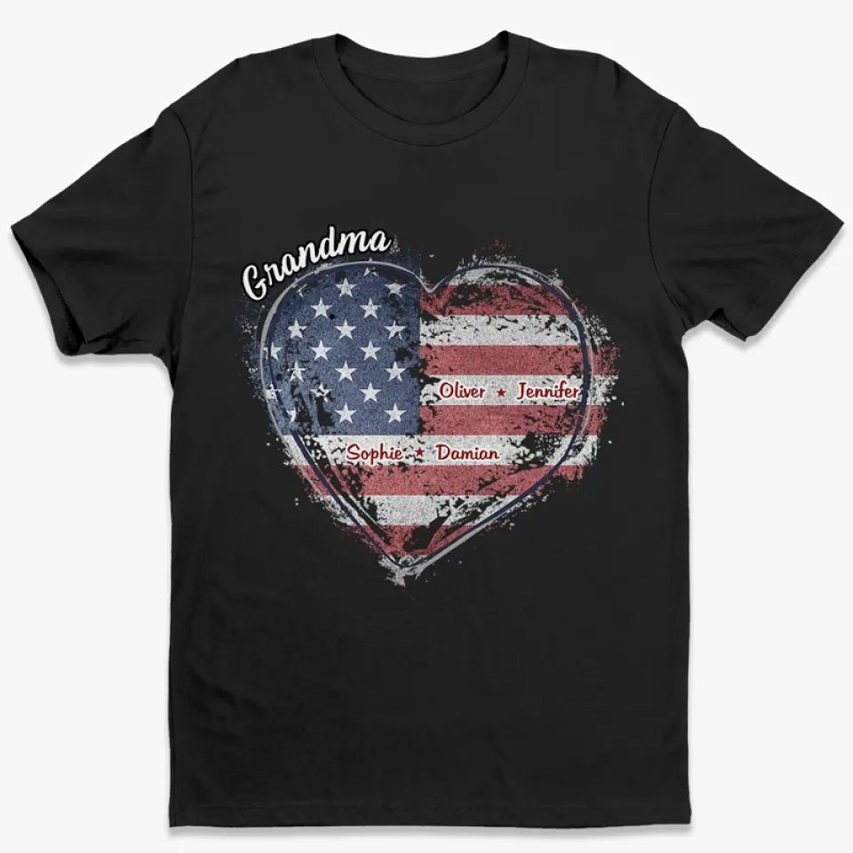 Il faut un grand cœur pour tenir nos petites mains - T-shirt unisexe personnalisé, sweat à capuche, sweat-shirt - Cadeau pour maman, grand-mère