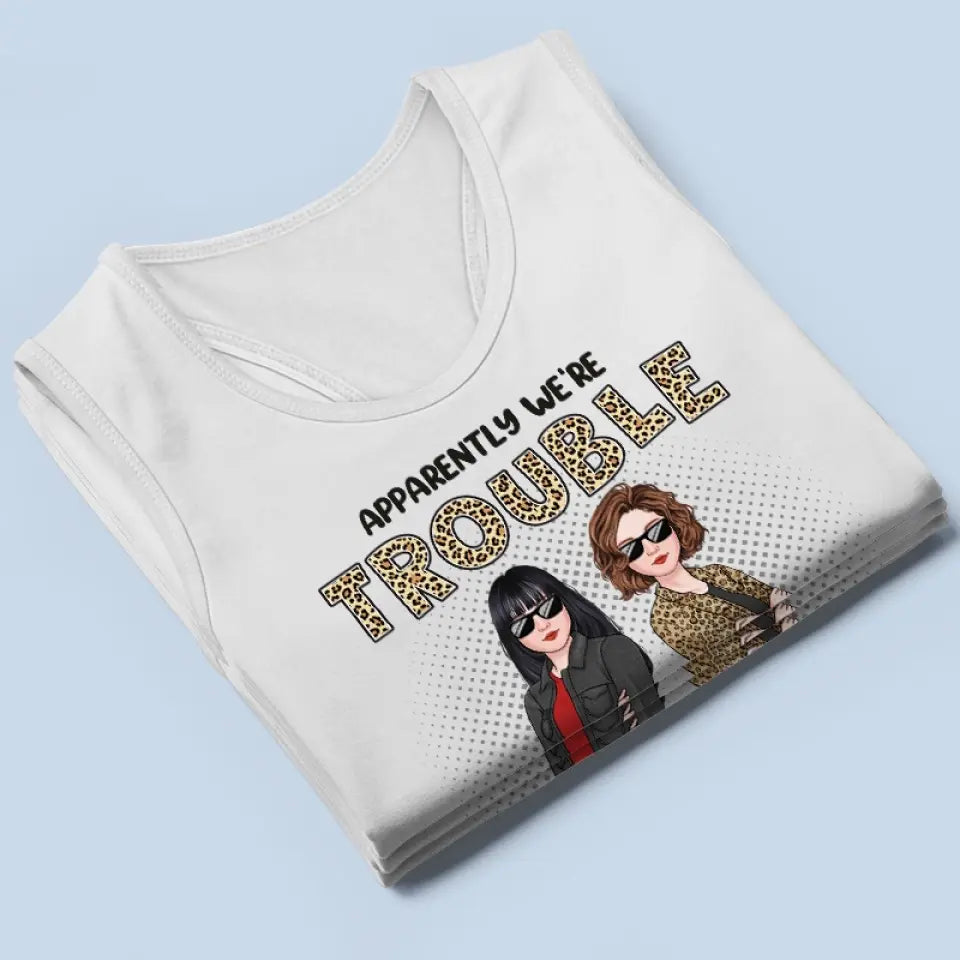 Quand nous sommes ensemble, qui savait ? - Débardeur dos nageur personnalisé Bestie - Cadeau pour meilleures amies, meilleures amies, sœurs
