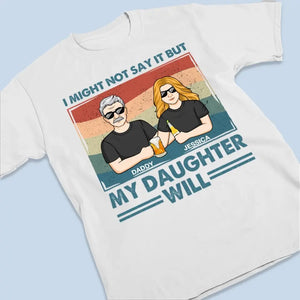 Ensemble, nous formons une équipe formidable ! T-shirt, sweat à capuche et sweat-shirt unisexe personnalisé pour la famille ! Cadeau pour papa