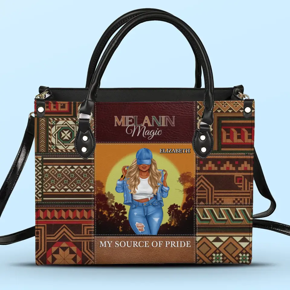 La forme d'art la plus furtive - Sac à main en cuir personnalisé Bestie - Cadeau pour meilleures amies, meilleures amies, sœurs