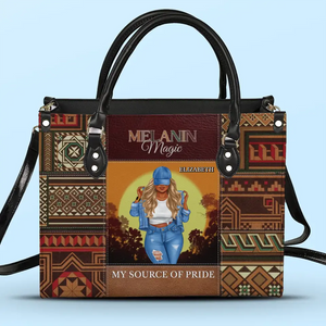 La forme d'art la plus furtive - Sac à main en cuir personnalisé Bestie - Cadeau pour meilleures amies, meilleures amies, sœurs