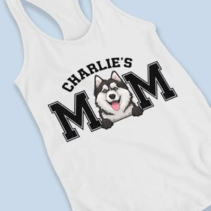 Meilleure maman du monde - Débardeur dos nageur personnalisé pour chien et chat - Cadeau pour propriétaires et amoureux des animaux