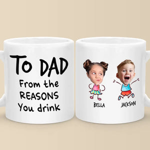 Photo personnalisée « Nous sommes géniaux » - Tasse personnalisée familiale - Cadeau pour maman, grand-mère, papa, grand-père