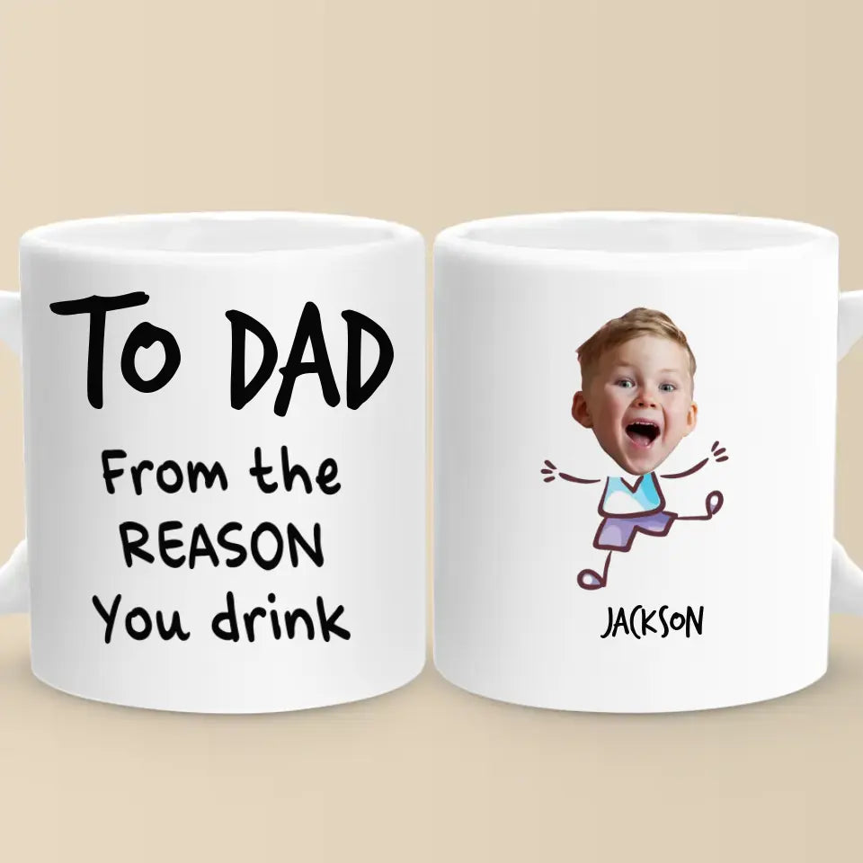 Photo personnalisée « Nous sommes géniaux » - Tasse personnalisée familiale - Cadeau pour maman, grand-mère, papa, grand-père