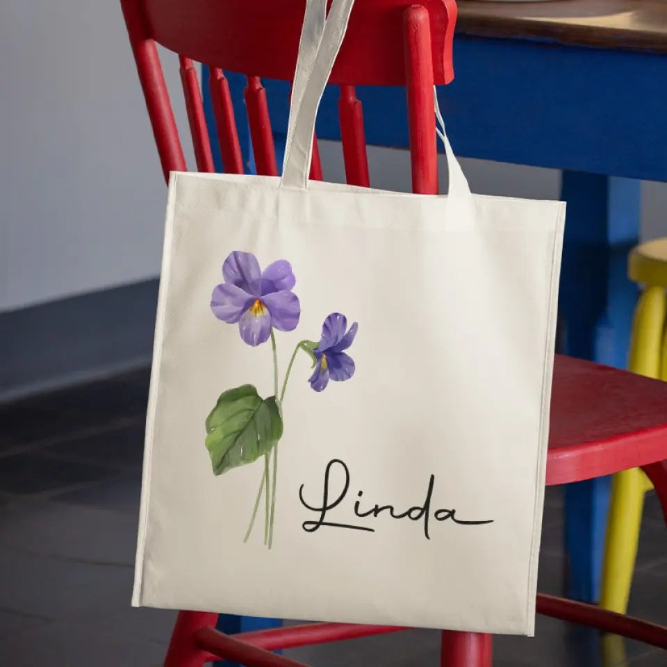 Les amis sont des fleurs qui ne fanent jamais - Sac fourre-tout personnalisé Bestie - Cadeau de mariage, cadeau de demoiselle d'honneur pour meilleures amies, meilleures amies, sœurs