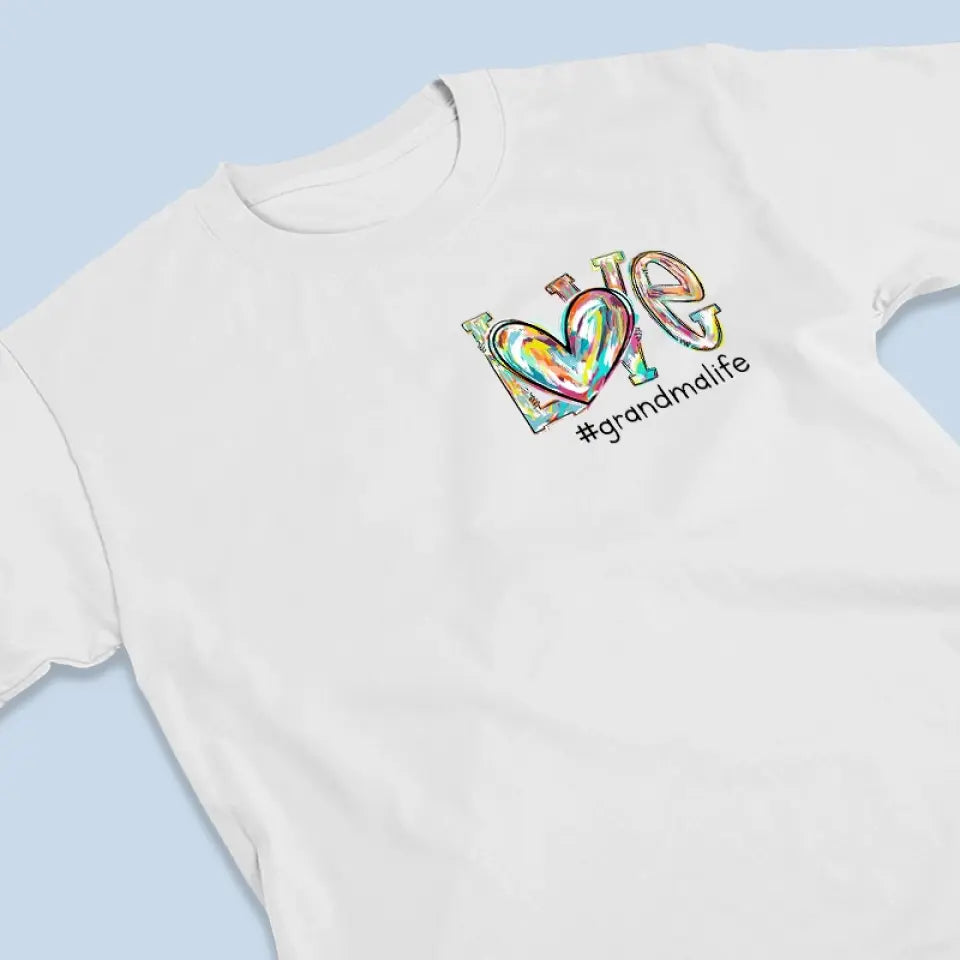 T-shirt unisexe personnalisé « Maman, grand-mère » - Cadeau pour maman et grand-mère