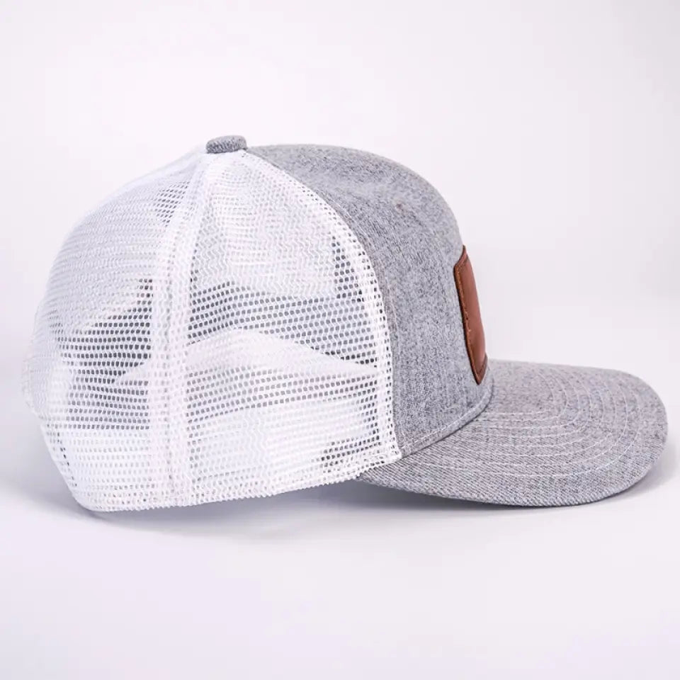 Je garde toutes mes blagues de papa dans une base de papa - Chapeau familial en cuir - Cadeau pour papa, grand-père