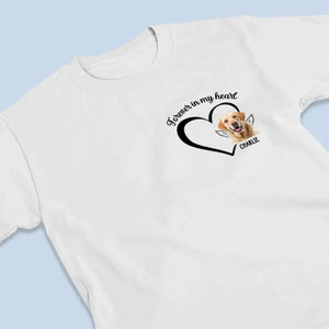 T-shirt unisexe personnalisé avec photo « Vos ailes étaient prêtes, mais mon cœur ne l'était pas » - Cadeau de condoléances pour les propriétaires d'animaux et les amoureux des animaux