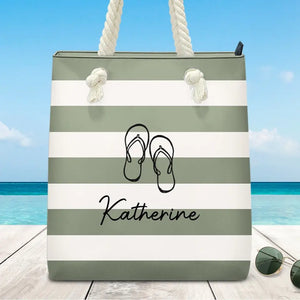 Profitons des rayons du soleil cet été - Sac de plage personnalisé Bestie - Cadeau de vacances d'été pour meilleures amies, meilleures amies, sœurs