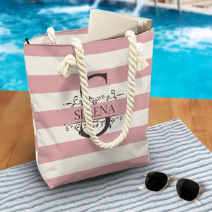 Embarquons pour la tournée estivale ultime - Sac de plage personnalisé Bestie - Cadeau de vacances d'été pour meilleures amies, meilleures amies, sœurs