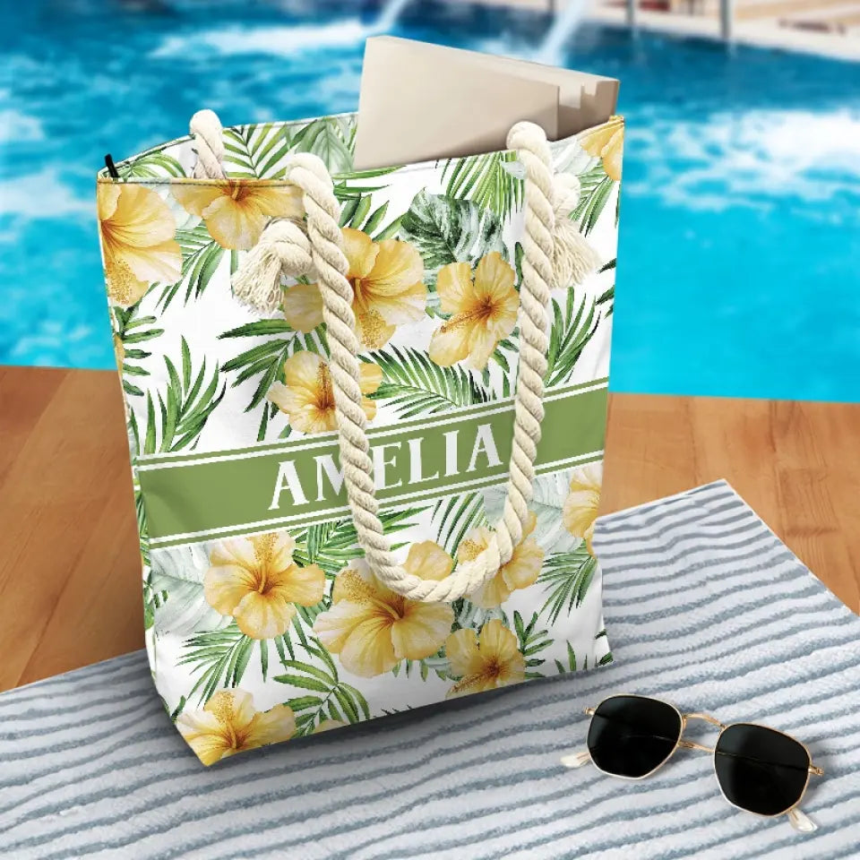C'est l'été - Sac de plage personnalisé Bestie - Cadeau de vacances d'été pour meilleures amies, meilleures amies, sœurs