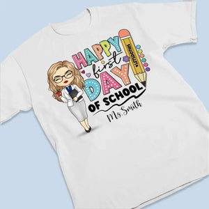 Bonne rentrée scolaire ! T-shirt unisexe personnalisé, sweat à capuche, sweat-shirt ! Cadeau pour enseignant